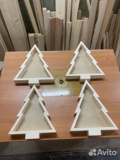 Деревянный подарочный бокс 