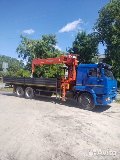 КАМАЗ 65117 с КМУ, 2013