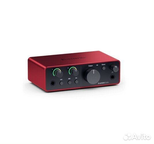 Звуковая карта Focusrite Scarlett Solo 4rd gen для
