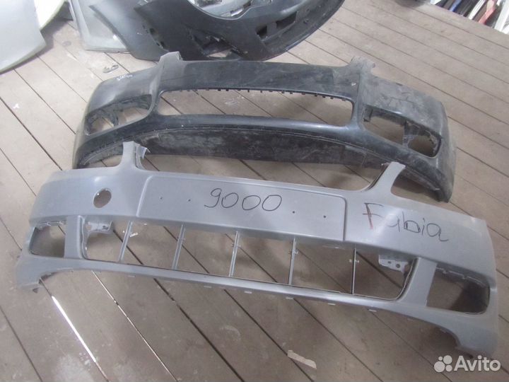 Бампер передний VAG ) 2010 skoda fabia