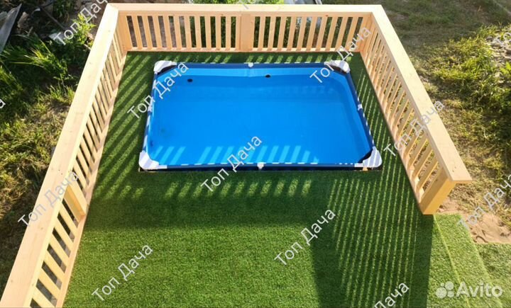 Детская площадка с песочницей