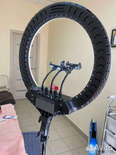 Кольцевая лампа со штативом 45см(магазин )