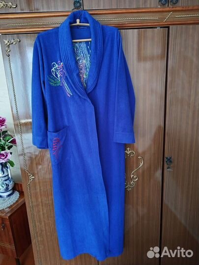 Халат женский длинный 46 размер