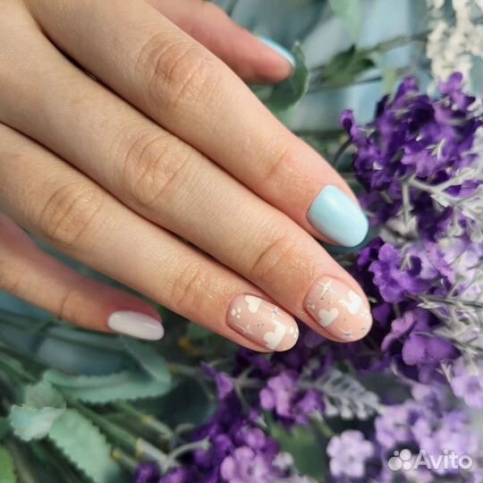 Маникюр с покрытием гель лак