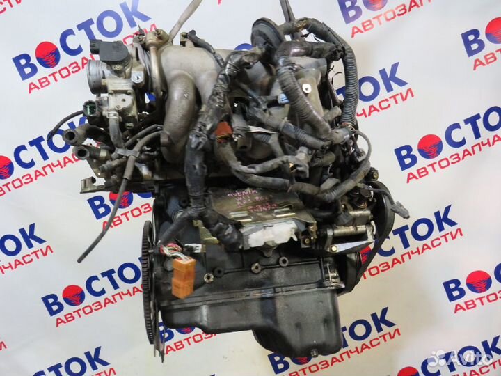 Двигатель nissan avenir W11 QG18DE