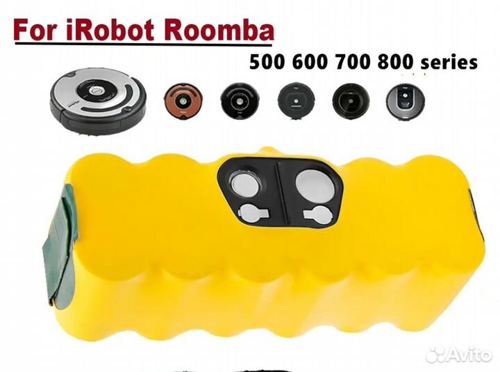 Аккумулятор для iRobot Roomba 14.4В 5000 mah Новый