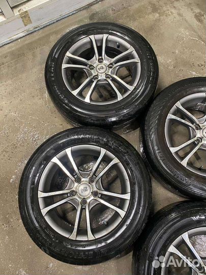 Колёса в сборе R15 5*108 (4 штуки)