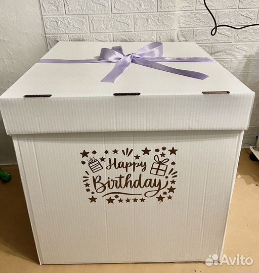 Коробка подарочная 60/60/60 большая