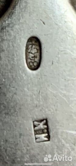 Серебряная чайная ложка