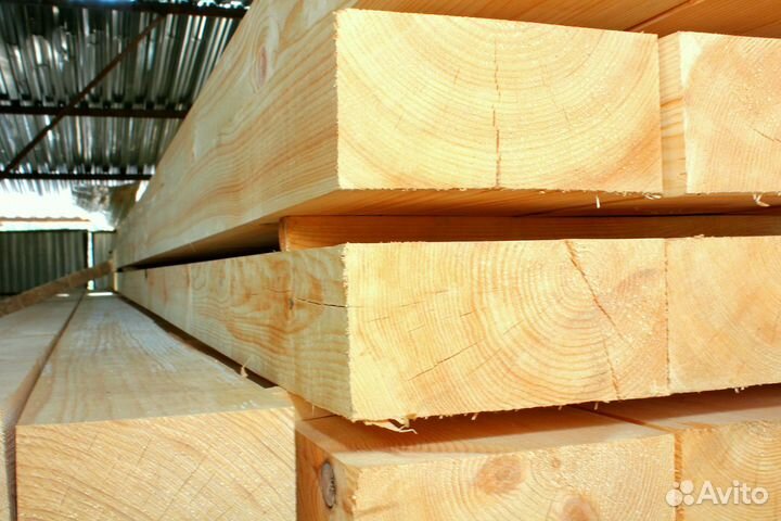 Брус 50X50 не строганный 3м 12 кг
