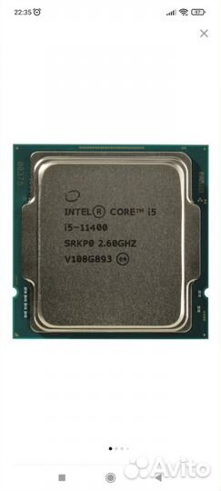Процессор intel core i5 11400