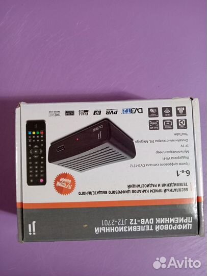 Цифроваяtv приставка:DVB-T2JT2-2701