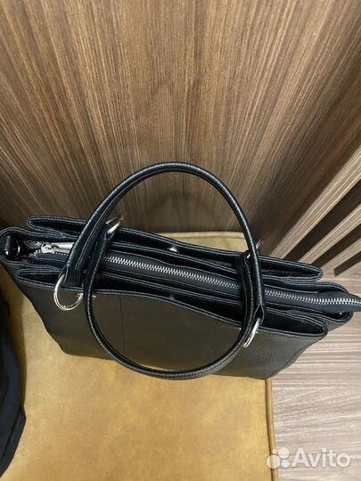 Сумка женская новая с ручками и длинным ремнем