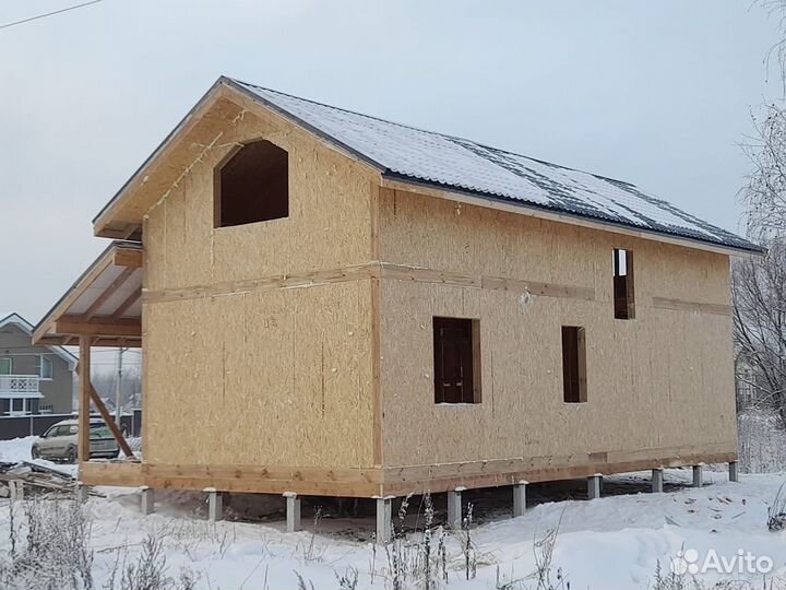 Строительство каркасных домов из сип-панелей