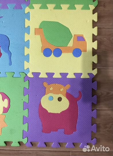 Коврик пазл