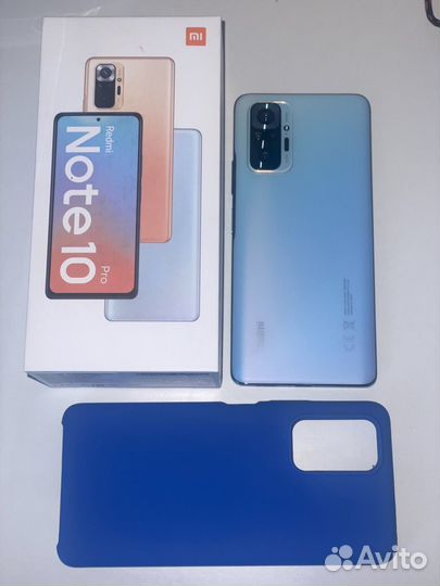 Xiaomi Redmi Note 10 Pro, 8/128 ГБ