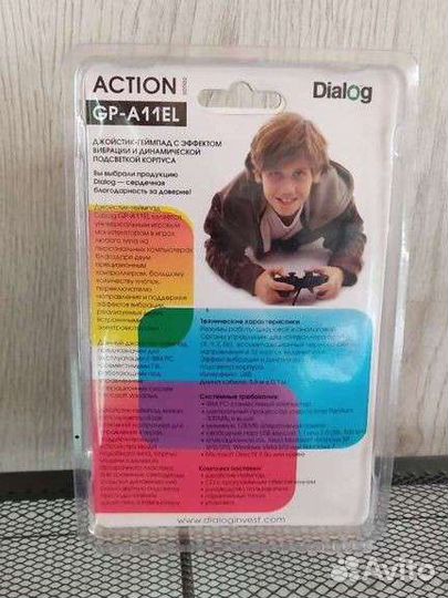 Игровой геймпад Dialog GP-A11EL
