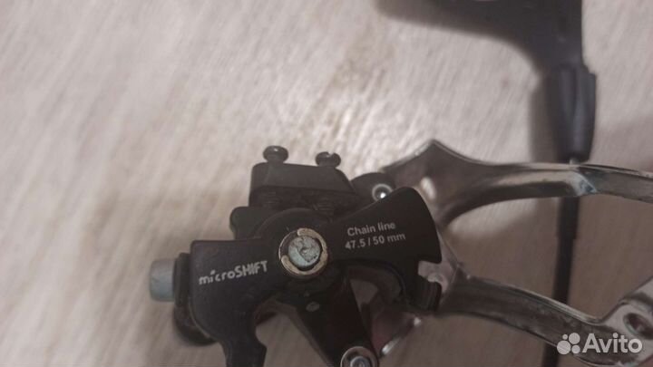 Передний переключатель скоростей 3 и монетка