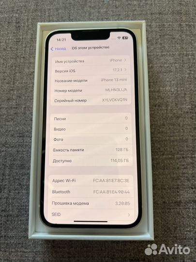 iPhone 13 mini, 128 ГБ