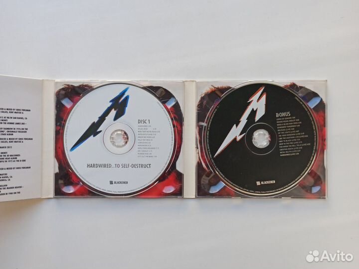 CD Metallica Hardware. To self destruct