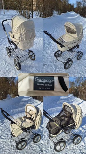 Коляска 2 в 1 Emmaljunga Cross City Limited ed