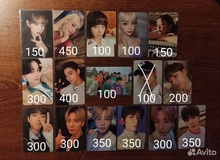 Официальные карты kpop