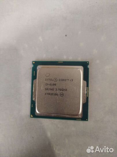 Процессор intel core i3 6100