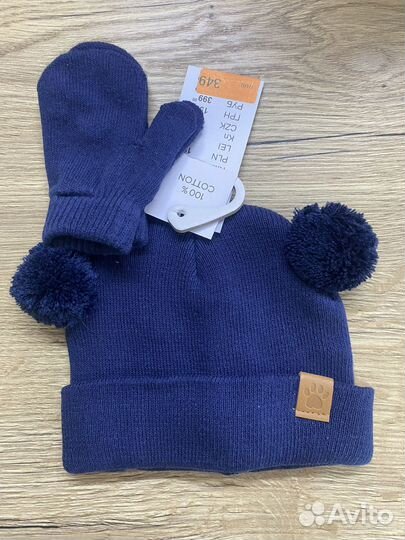 Шапочка и рукавицы