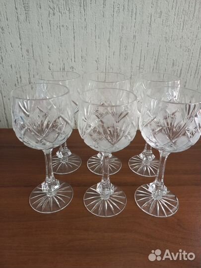 Хрустальные фужеры