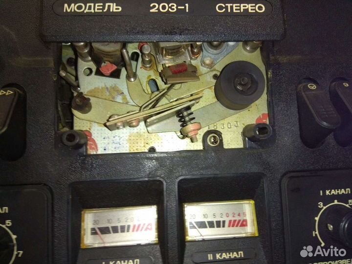 Магнитофон приставка нота 203-1 стерео в масле