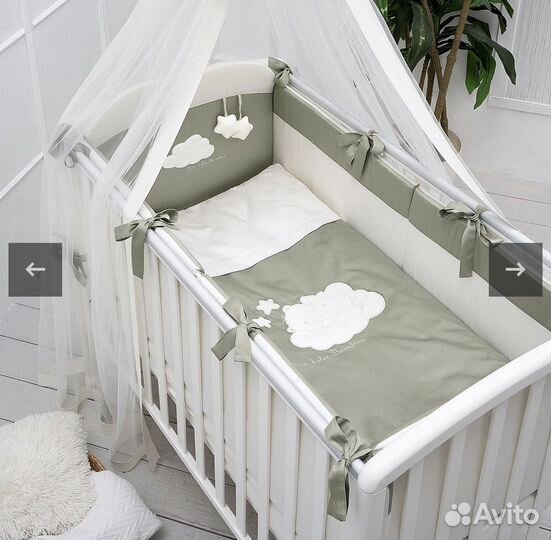 Бортики в детскую кроватку