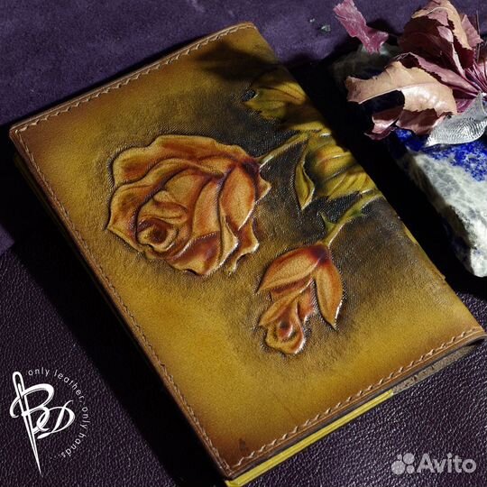 Кожаная обложка на паспорт, автодокументы, военник