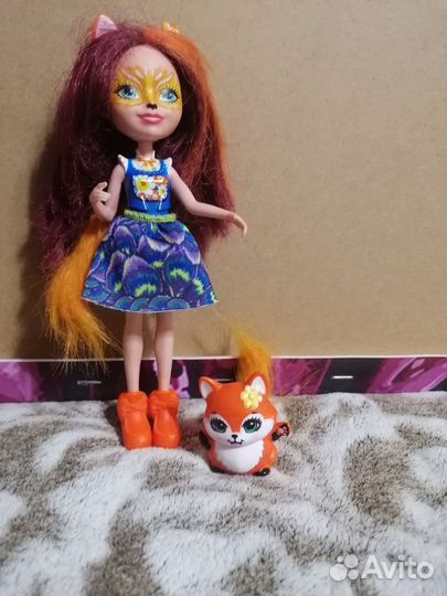 Кукла enchantimals с питомцем