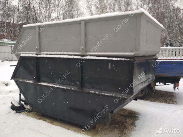 Бак для мусора 8м3, 1.1м3, 0.75 м3 J10899