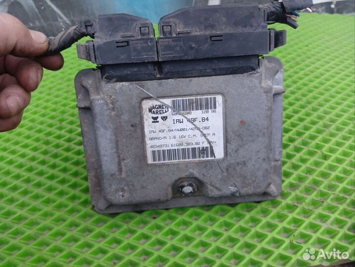 Эбу fiat brava 1.6