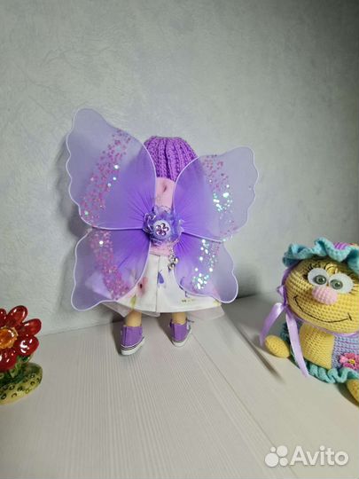 Кукла бабочка ручной работы