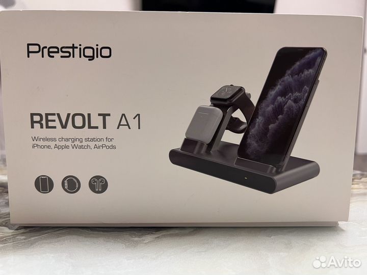 Беспроводная зарядная станция Prestigio ReVolt A1