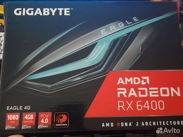 Видеокарта gigabyte rx 6400