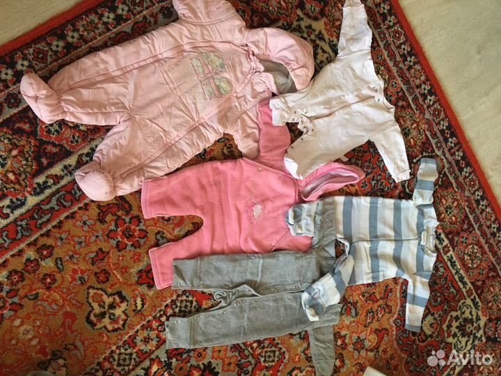 Пакет вещей на девочку