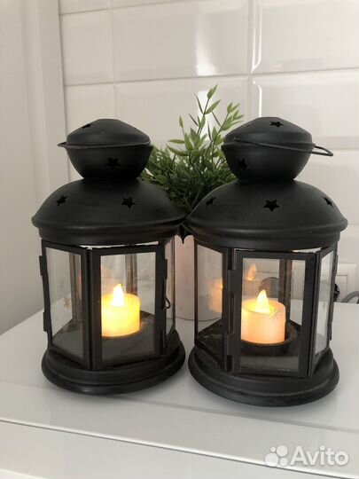 Набор подсвечников IKEA