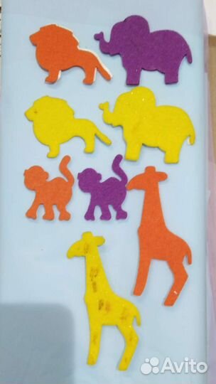 Фетровые аппликации для поделок