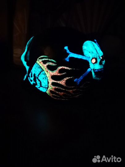 Шлем для Байкера (призрачный гонщик)