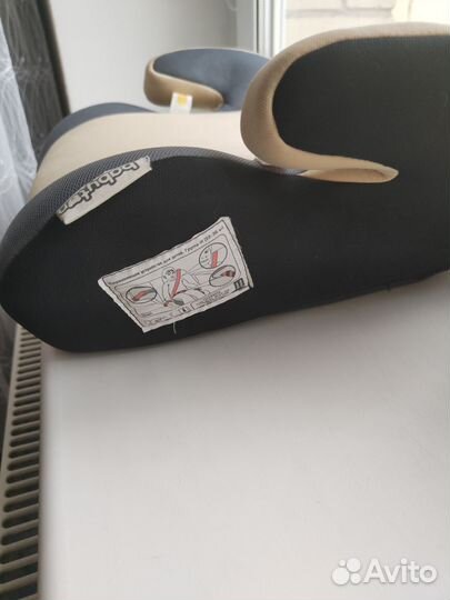 Автокресло бустер от 22 кг до 36