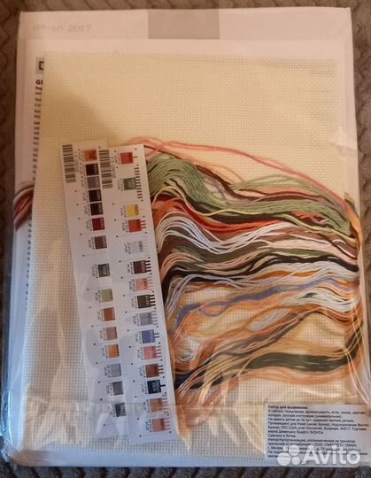 Набор для вышивания крестом dimensions