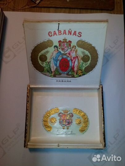 Винтаж коробка сигар 