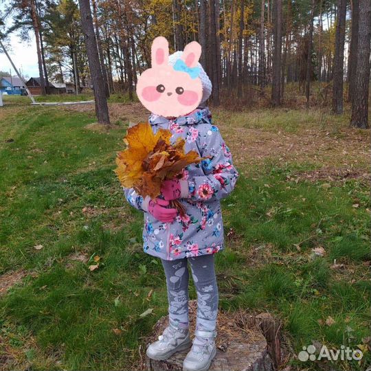 Куртка демисезонная для девочки 122