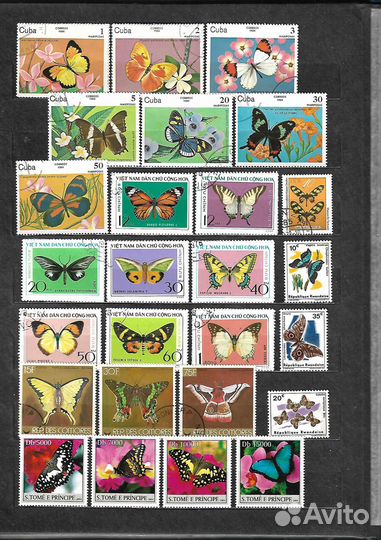 Марки Фауна. Часть 5