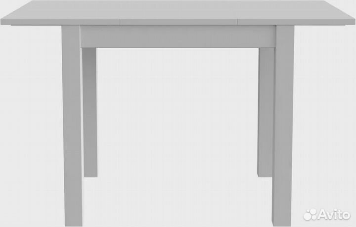 Вардиг С Стол обеденный раздвижной, белый, 80/120х74х70 см
