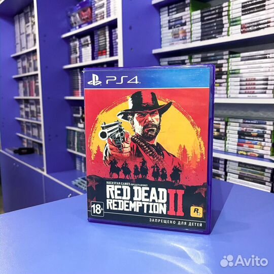 Red dead redemption 2 ps4 бу (обмен)