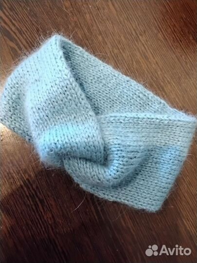 Комплект шапка бини и бактус